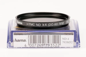 Hama Htmc Grey ND X4 52 MM Grey Filter Multicoating Boxed - Picture 1 of 2