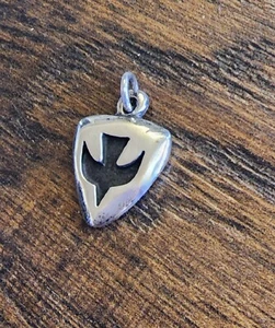 Retired James Avery Descending Dove Sterling Silver Pendant UNISEX - Picture 1 of 3