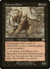 Magic MTG Tradingcard Mercadian Masques 1999 Cateran Slaver 125/350