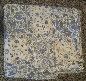 Ralph Lauren Blue/white Duvet Cover King Size Plus 2 Pillow Shams - Picture 1 of 4