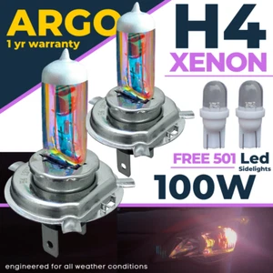 Suzuki Sv650s Headlight Bulbs 1999-06 Xenon White 100w Super Bright Hid 12v For - Picture 1 of 12