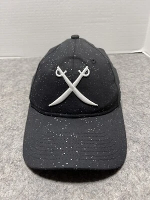 Gorra gorra para mujer negra brillante NFL New Era Las Vegas Raiders con tirantes LIMPIADA Foto 1 de 4