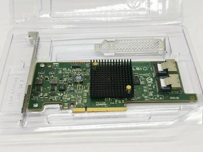 LSI 9207-8i SATA/SAS 6Gb/s PCI-E 3.0 FW:P20 IT Mode for ZFS FreeNAS unRAID - Bild 1 von 4