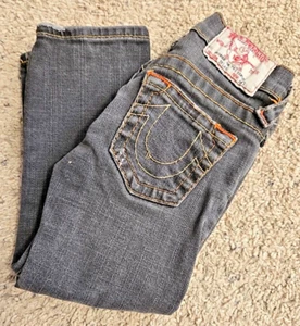 Cute Boys 3 True Religion Dylan World Tour Black Jeans w/ Cool Stitching - Picture 1 of 14