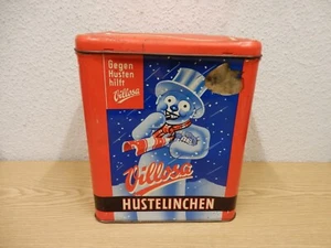 50er 60er Blechdose Villosa Hustelinchen Werbung Dose 50s 60s Vintage - Bild 1 von 5