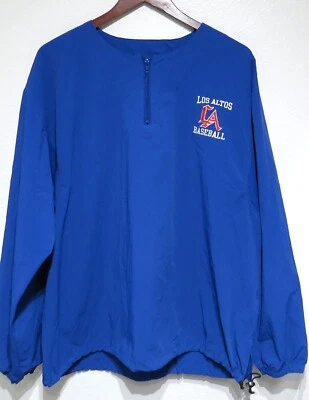 vtg Rawlings LOS ALTOS BASEBALL Team Jacket L California High School Conquerors - Image 1 of 4