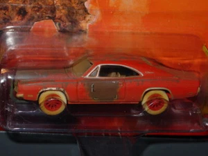 JOHNNY WHITE LIGHTNING 1969 CHARGER BARN FIND MUSCLE CHASE CAR -Dirty Orange MIP - Picture 1 of 4