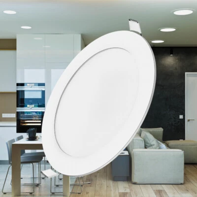 LED Panel flach Einbaustrahler Deckenleuchte Einbauleuchte Strahler Ultraslim XW - Bild 1 von 4