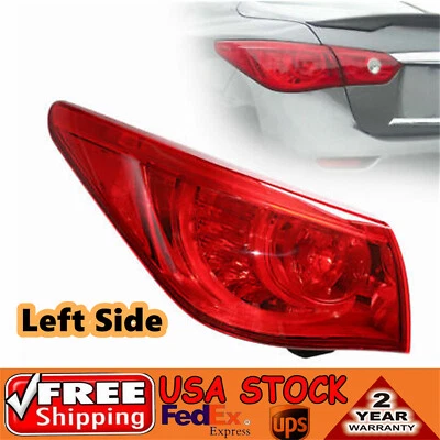 Fit Infiniti Q50 Q50s Left Rear Outer Tail Light Driver Side 2014 2015 2016 2017 - Изображение 1 из 4