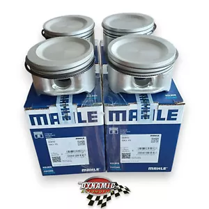 4X 85.50MM MAHLE PISTONS & RINGS SET FOR BMW E3O E36 E46 M43B19 M50 M52 STROKER - Picture 1 of 3