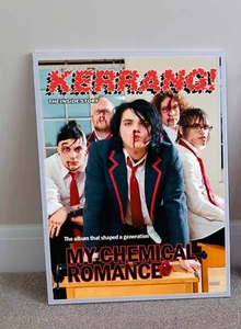 Póster My Chemical Romance x Kerrang Magazine The Inside Story 2025, sin marco - Imagen 1 de 2