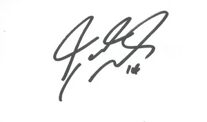WEST HAM, DERBY & BURNLEY: TYRONE MEARS SIGNED 3x5 WHITECARD+COA - Picture 1 of 1