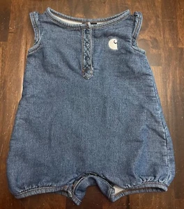 Jersey de mezclilla Carhartt para niñas talla 6 meses - Imagen 1 de 4