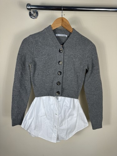 Alexander Wang Maglioni Donna Grigio Erica