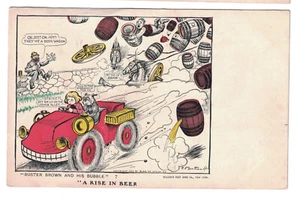 c1903 Humor Postcard "Buster Brown & His Bubble" #7 A Rise in Beer - Picture 1 of 2