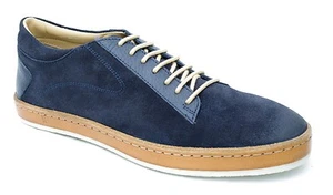 KICKERS KORBALYS Chaussures homme cuir bleu marine navy 555270 - Picture 1 of 8