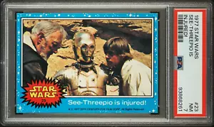 1977 Star Wars #23 See-Threepio is Injured! PSA 7 Near Mint - Picture 1 of 3