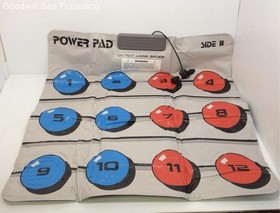 Nintendo NES Power Pad OEM NES-028 Official Floor Mat Controller Untested 1988