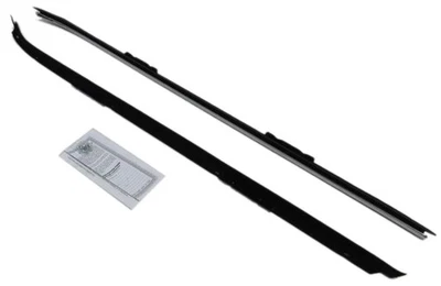 Restripa de ventana para Pontiac Camaro Firebird 1970-81 2 puertas frontal negro Foto 1 de 4