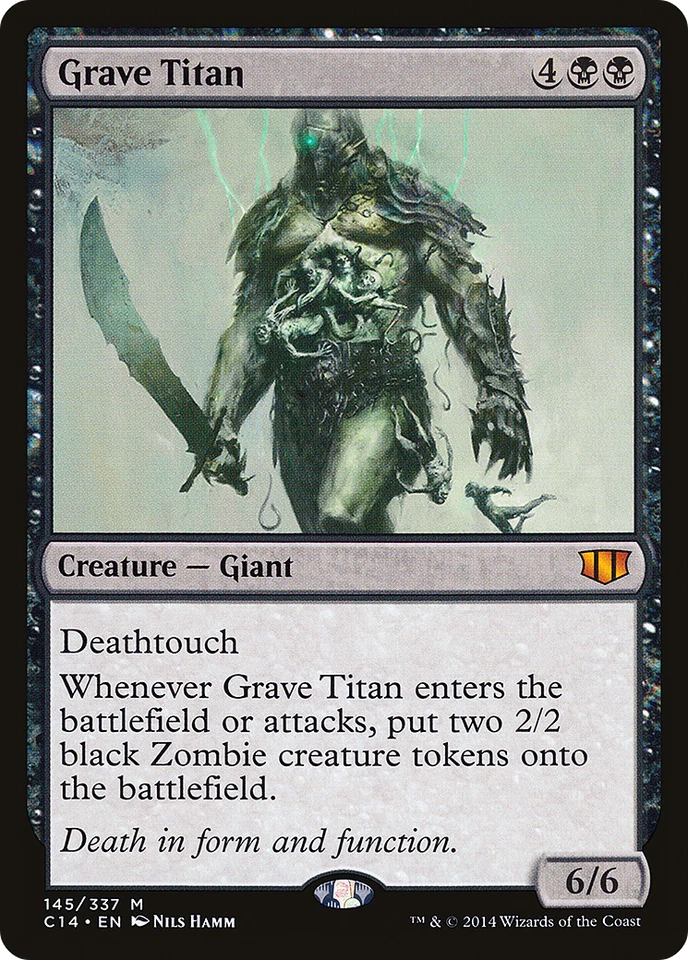 Grave Titan #145 (HP) Commander 2014 C14 Magic MTG - Image 1 of 1