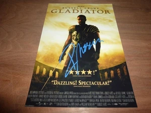 Foto firmada por Russell Crowe 12X8 GLADIADOR + CERTIFICADO DE AUTENTICIDAD - Imagen 1 de 2