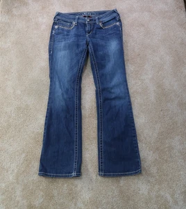 Ariat Ruby Bootcut Jeans Womens 29 Blue Stretch Denim Low rise - Picture 1 of 13