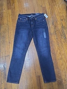 GAP Best Girlfriend Denim Jeans Mid Rise Stretch Sz 26 - Picture 1 of 8