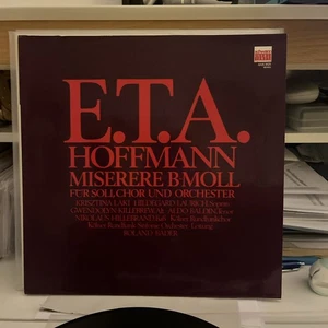 ETA HOFFMANN MISERERE B MOLL LP ROLAND BADER T583 - Picture 1 of 3