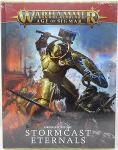 Warhammer Age of Sigmar Order Battletome Stormcast Eternals tapa dura - Imagen 1 de 2