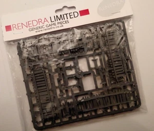 Renedra Plastic Palisade Fencing - For 28mm Wargames ACW, WW2 Bolt Action! - Picture 1 of 3