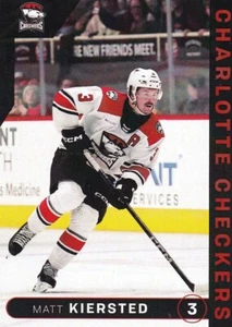 2024-25 Charlotte Checkers Matt Kiersted AHL Fla Panthers Vancouver Giants - Picture 1 of 1