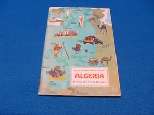 Algeria American Geographical Society's Around The World Program ©1973 Doubleday - Imagen 1 de 21
