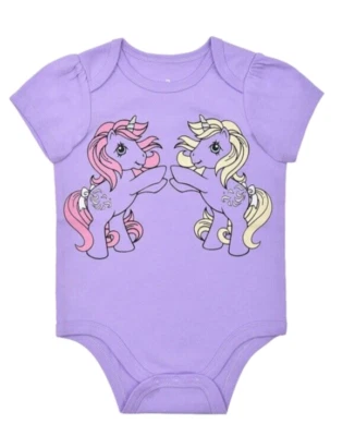 Body a Presión Púrpura Unicornio My Little Pony Bebé Niña 3M NOVATO DOKIE DISNEY NUEVO CON ETIQUETAS Foto 1 de 3