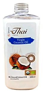 My Choice Thai Virgin Coconut Oil Fresh Natural Coconut 100% Bio 500 ml - Bild 1 von 13