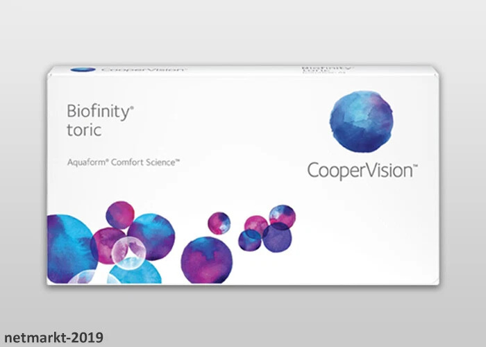 CooperVision Biofinity Toric for Astigmatism Torische Kontaktlinsen Monatslinsen - Bild 1 von 1