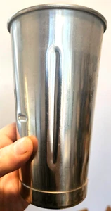 Vintage JR 8-8 Stainless Steel Blender Cup was Just Right for Juicy Refreshments - Picture 1 of 5