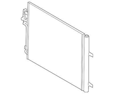 Condensador de aire acondicionado genuino Land Rover Range Rover LR2 2008-2019 LR023921 Foto 1 de 2