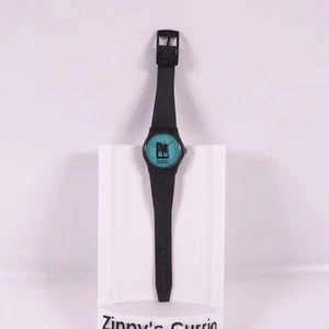 Microsoft Windows Vintage Wrist Watch Very Rare New Battery Black - Picture 1 of 8