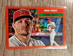 MIKE TROUT 2023 TOPPS ARCHIVES RED HOT FOIL PARALLEL ANGELS /50 - Picture 1 of 3