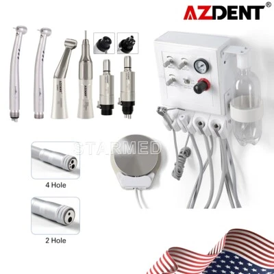 Portable Dental Metal Turbine Unit /LED High&Low Speed Handpiece 2Hole/4Holes - Image 1 of 4