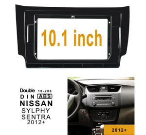 10.1" Car radio Fascia Frame Install Panel Trim for Nissan Sentra Pulsar Sylphy - Picture 1 of 6