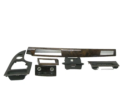 08-10 BMW E60 525i 535i 550i Interior Wood Trim Dash Center Console Trims 020122 - Image 1 of 4