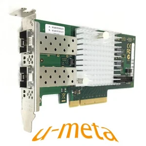 Fujitsu D2755-A11 (INTEL X520-DA2) 10 Gb/s 2-Port(s) SFP+ PCIe 2.0 x8 NIC - Picture 1 of 3