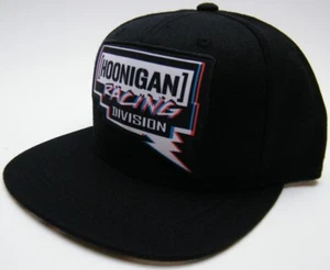 NEW HOONIGAN RACING DIVISION PENNZOIL BLACK FLAT BILL SNAPBACK BASEBALL CAP HAT - Picture 1 of 8