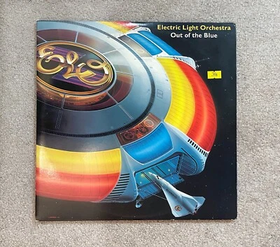 Electric Light Orchestra Out Of The Blue Double LP Vinyl RARE 1977 Gatefold - EX - Image 1 of 4