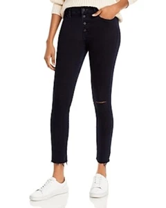 Mother The Pixie Size 30 Ankle Skinny Jeans In Holding Hands Tightly ~ Frayed - Picture 1 of 5