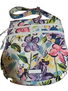 VERA BRADLEY Trio Zip Hipster, Marian Floral - Light Blue Print - NWOT - Picture 1 of 3