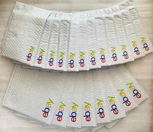 75 SOBRES DE ENVÍO DE BURBUJAS ACOLCHADAS POLIEBAY PEQUEÑOS/MEDIANOS 7" X 9" SOBRES - Imagen 1 de 4