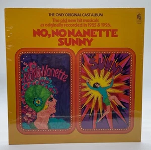 No No Nanette 1925 & Sunny 1926 Original Cast Recordings 1972 Sealed Vinyl Album - Imagen 1 de 2