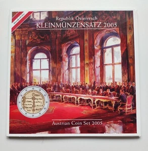 AUTRICHE - SET BU Euros 2005 (8 monnaies) - Picture 1 of 7